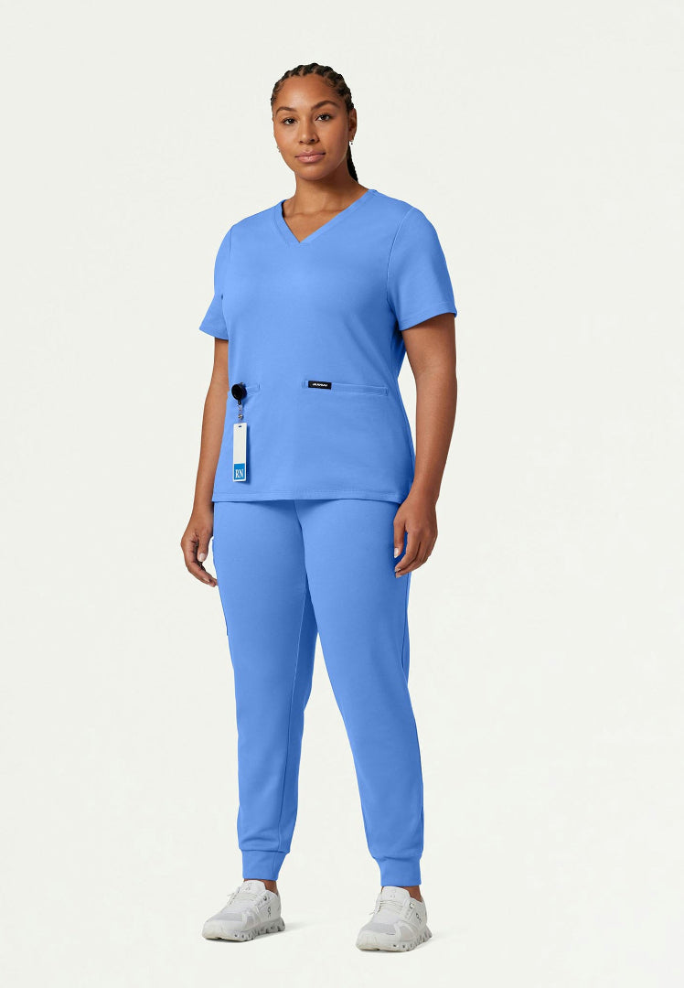 Pantalón de jogging médico Rubi Slim UltraSOFT - Ciel Blue