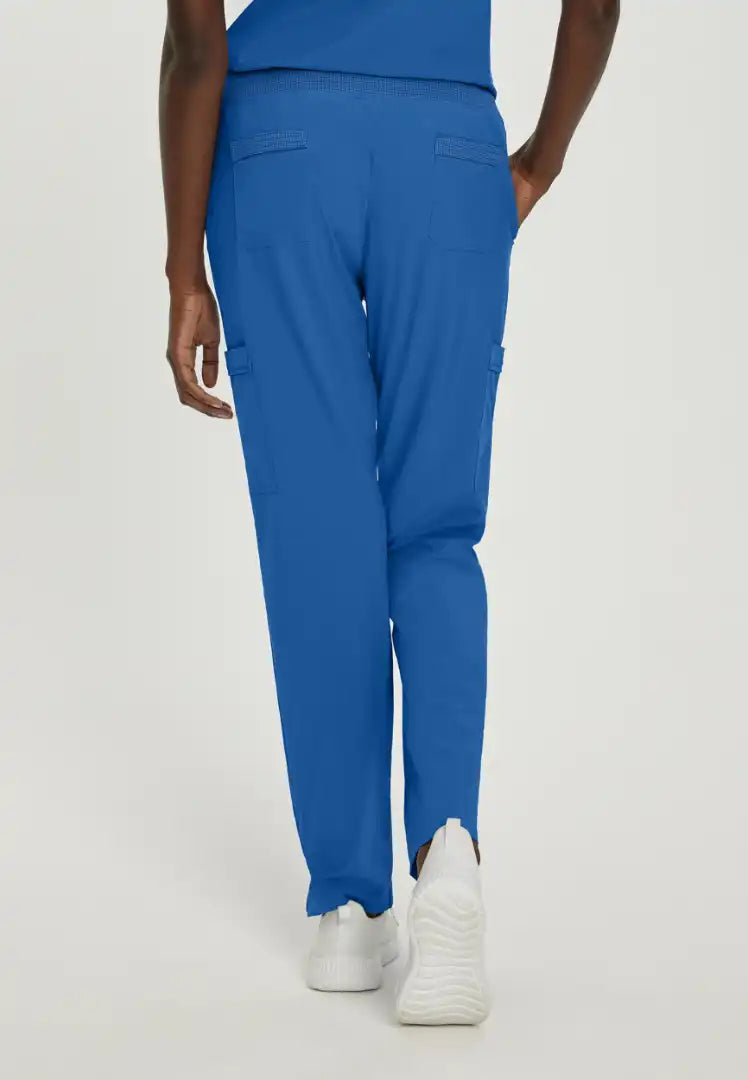 White Cross FIT Women's Cargo Scrub Pant - Royal - The Uniform Store