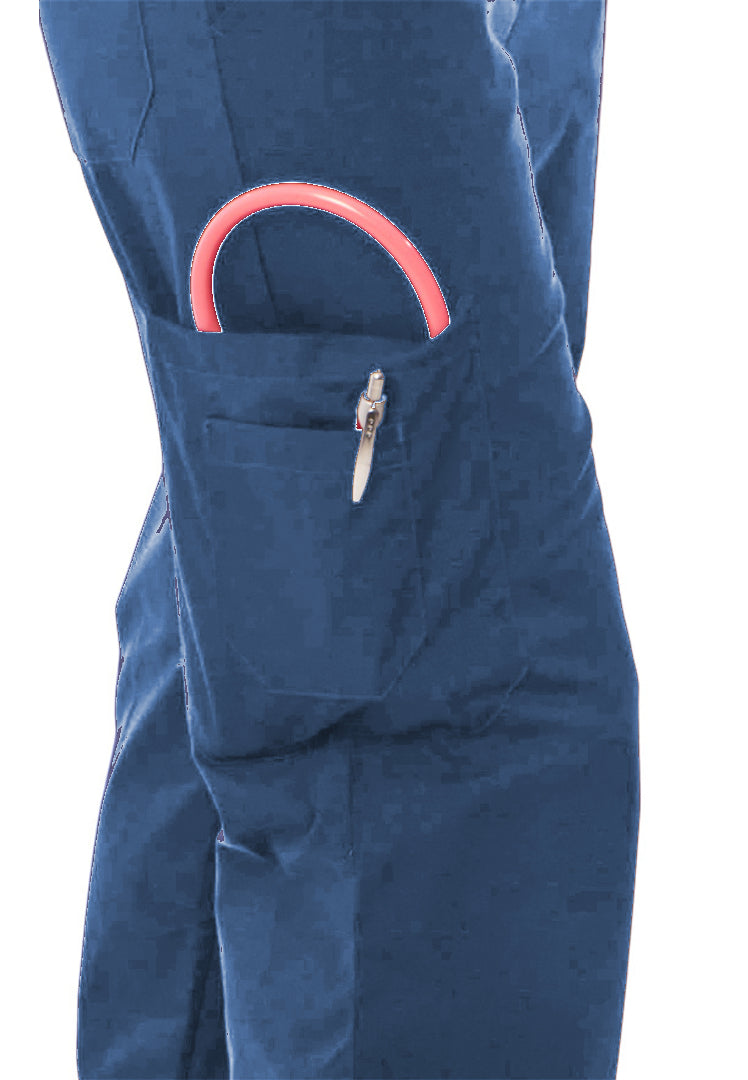 Professional Choice Uniforms - 660 Unisex Elastic/Drawstring Pant - Postman Blue