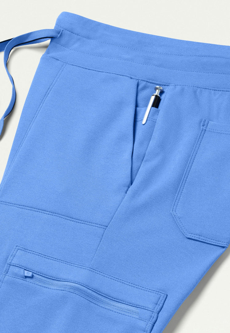 Pantalón deportivo Kait Skinny UltraSOFT de 10 bolsillos - Azul cielo