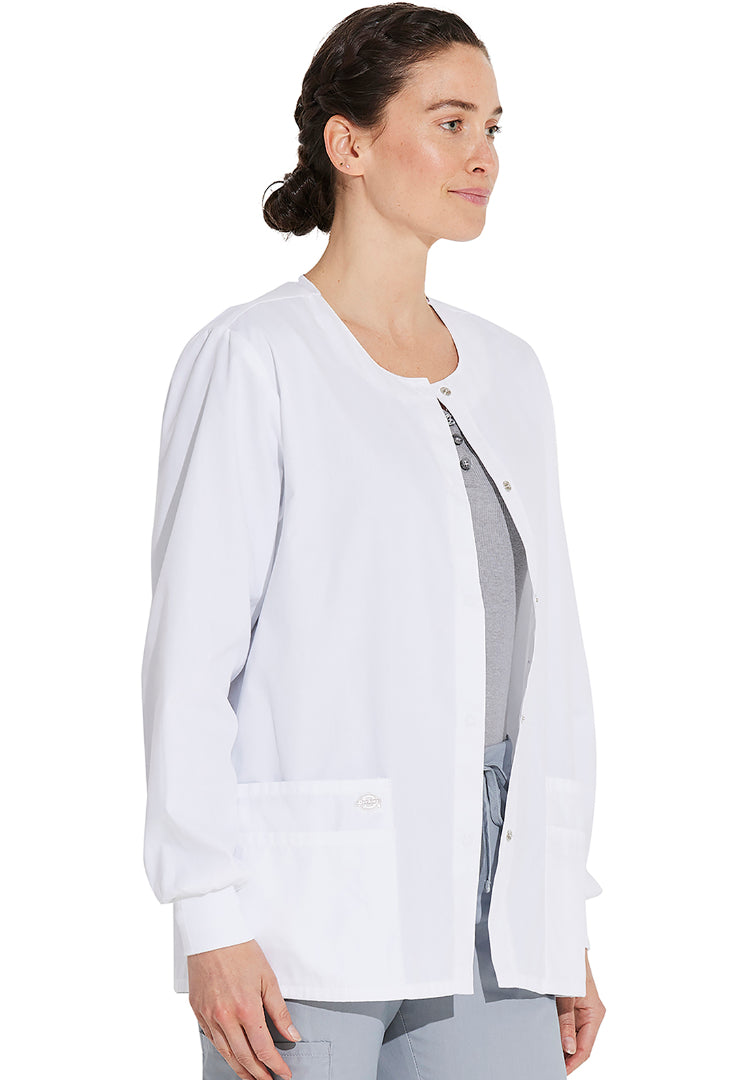 Veste d'échauffement à boutons-pression pour femme Dickies EDS Signature