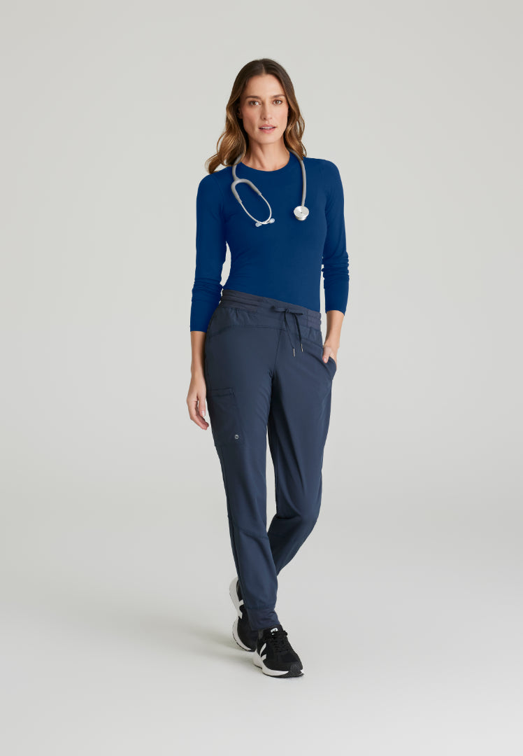 Accelerate Long Sleeve Underscrub - Indigo