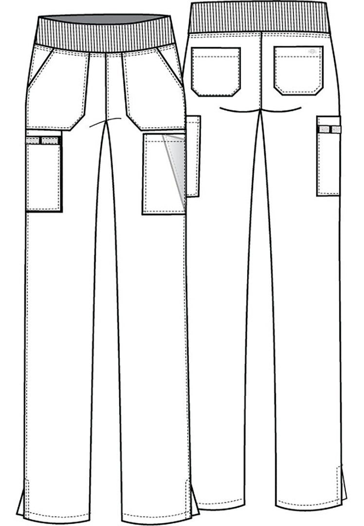 Dickies Natural Rise Tapered Leg Pull-On Pant - Wine