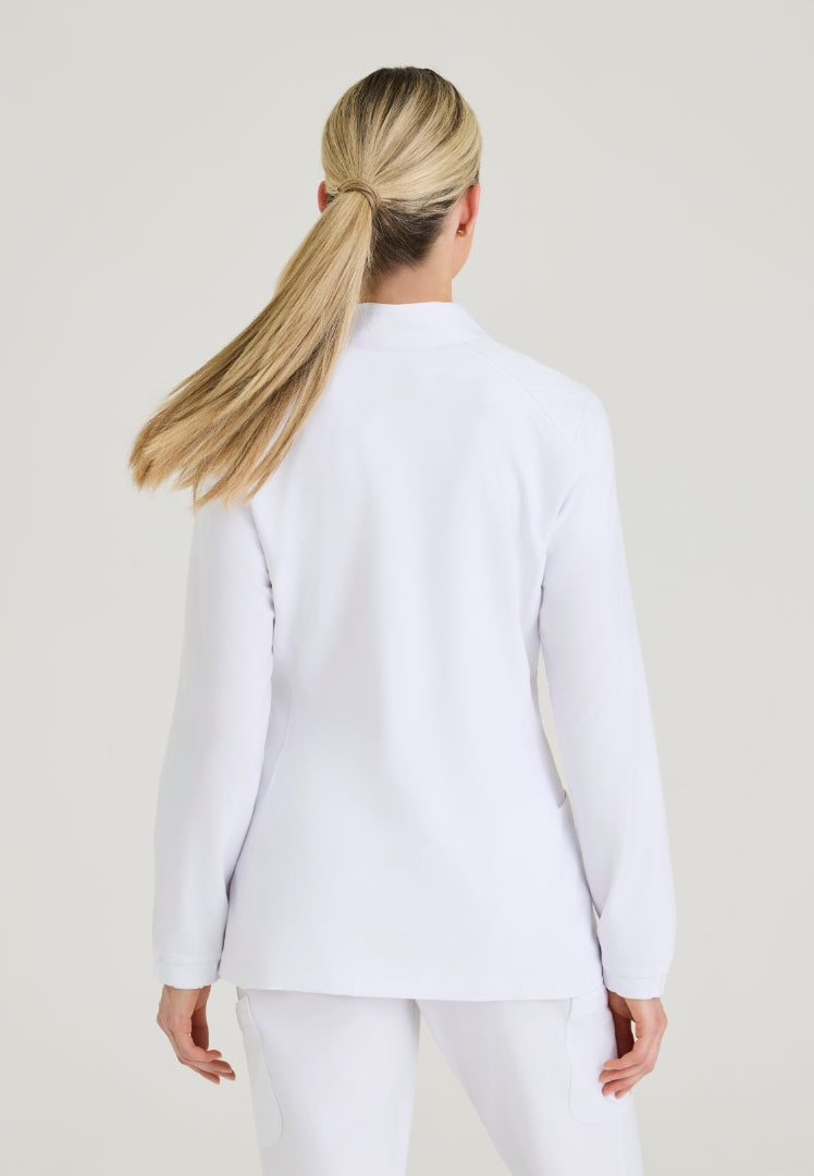 Virtue 3-Pocket Warm-Up Jacket - White