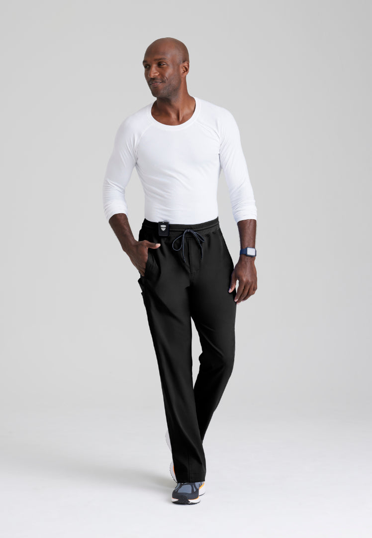 Hudson 6-Pocket Scrub Pant - Black