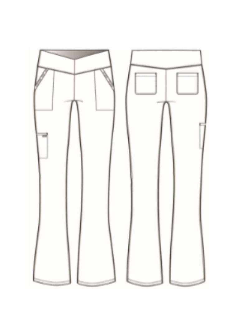 Swift 5-Pocket V-Waistband Pant - Steel