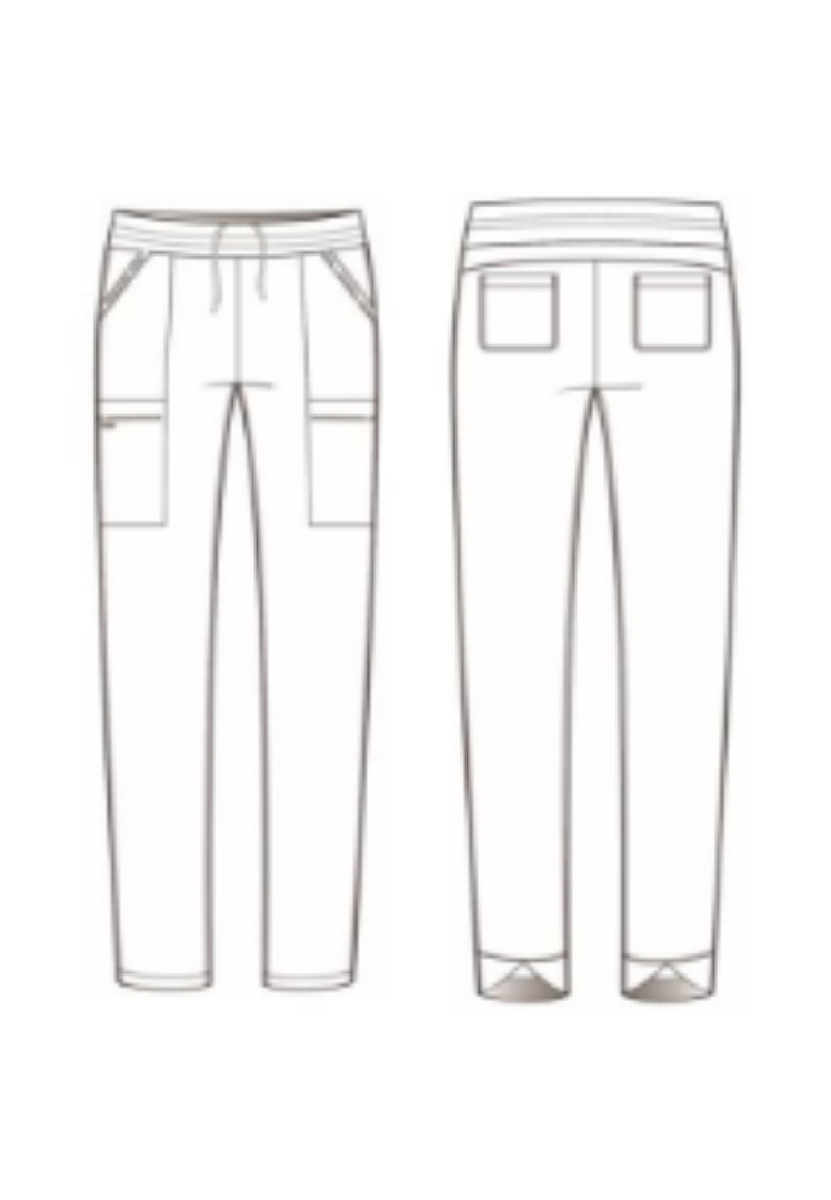 Momentum 6-Pocket Straight Leg Pant - Steel