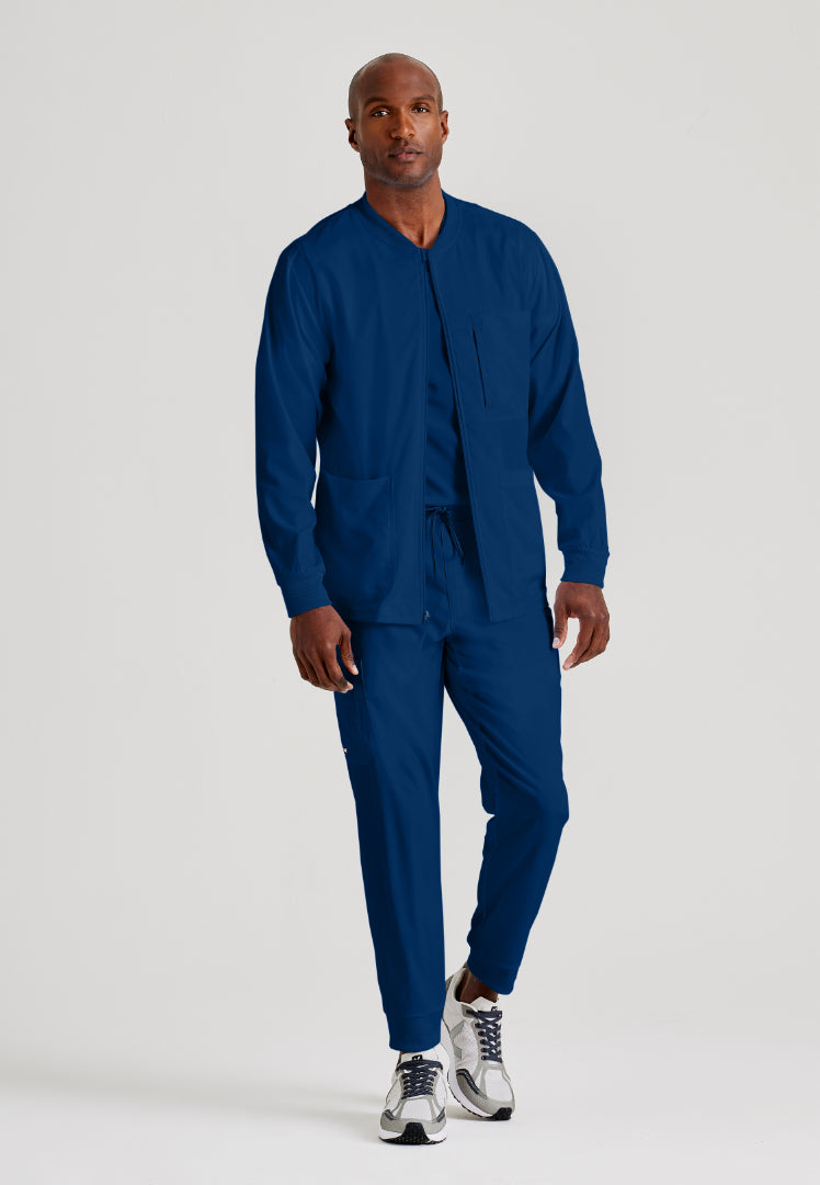 React 5-Pocket Warm-Up Jacket - Indigo