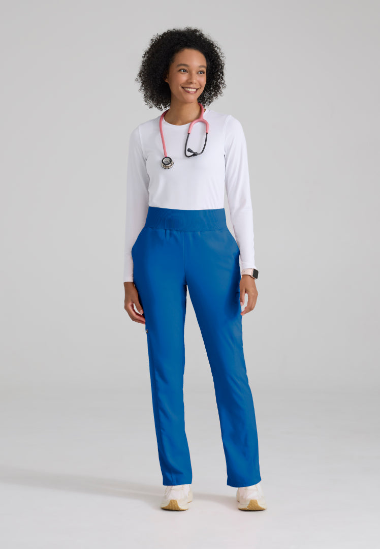 Renee 6-Pocket Cargo Scrub Pant - New Royal