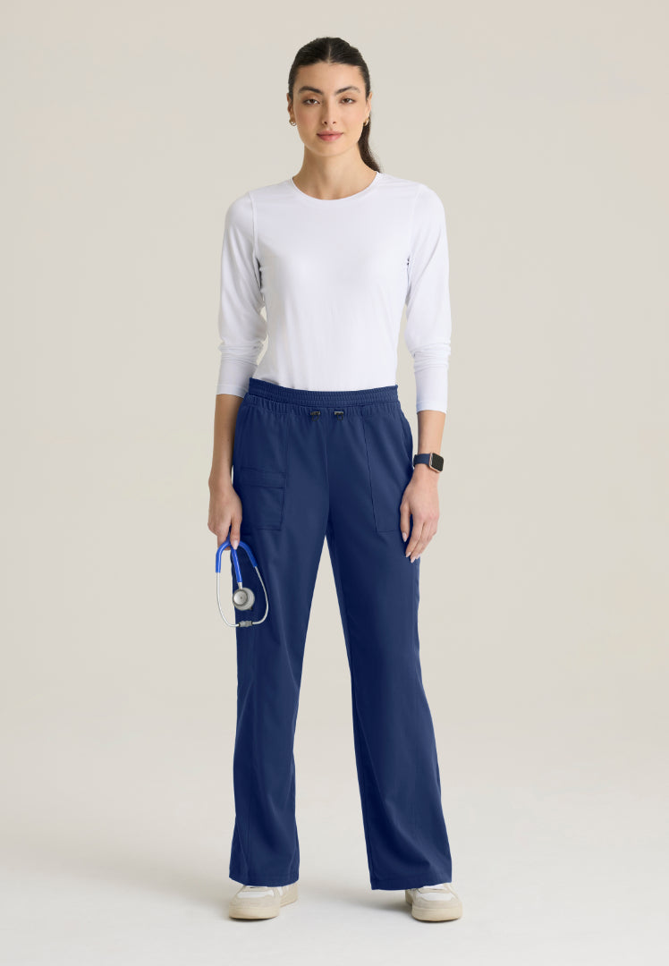 Nina 7-Pocket Wide Leg Pant - Indigo