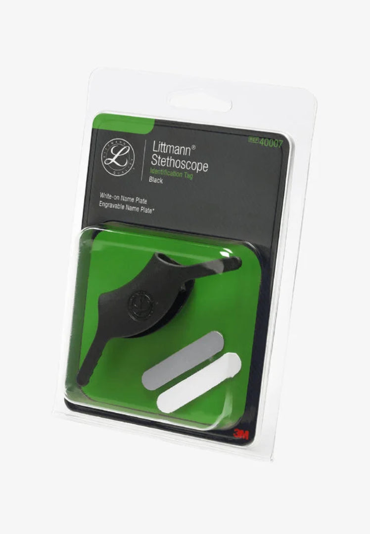 3M Littmann Stethoscope Identification Tag - Black
