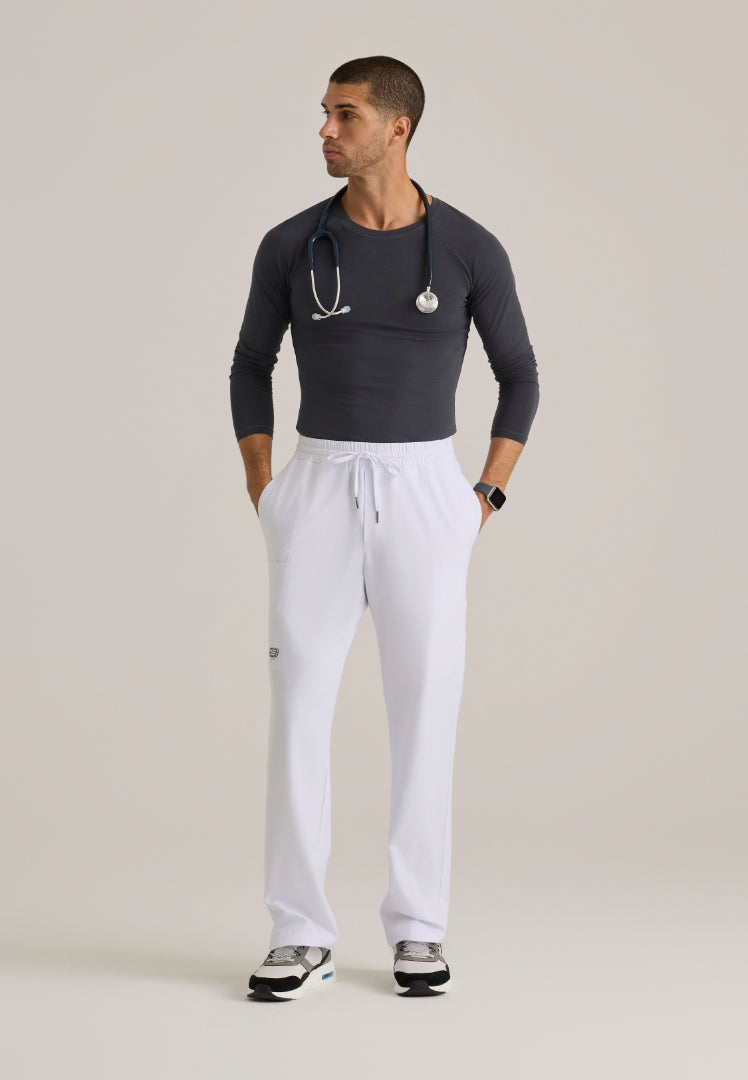 Compass 5-Pocket Pant - White