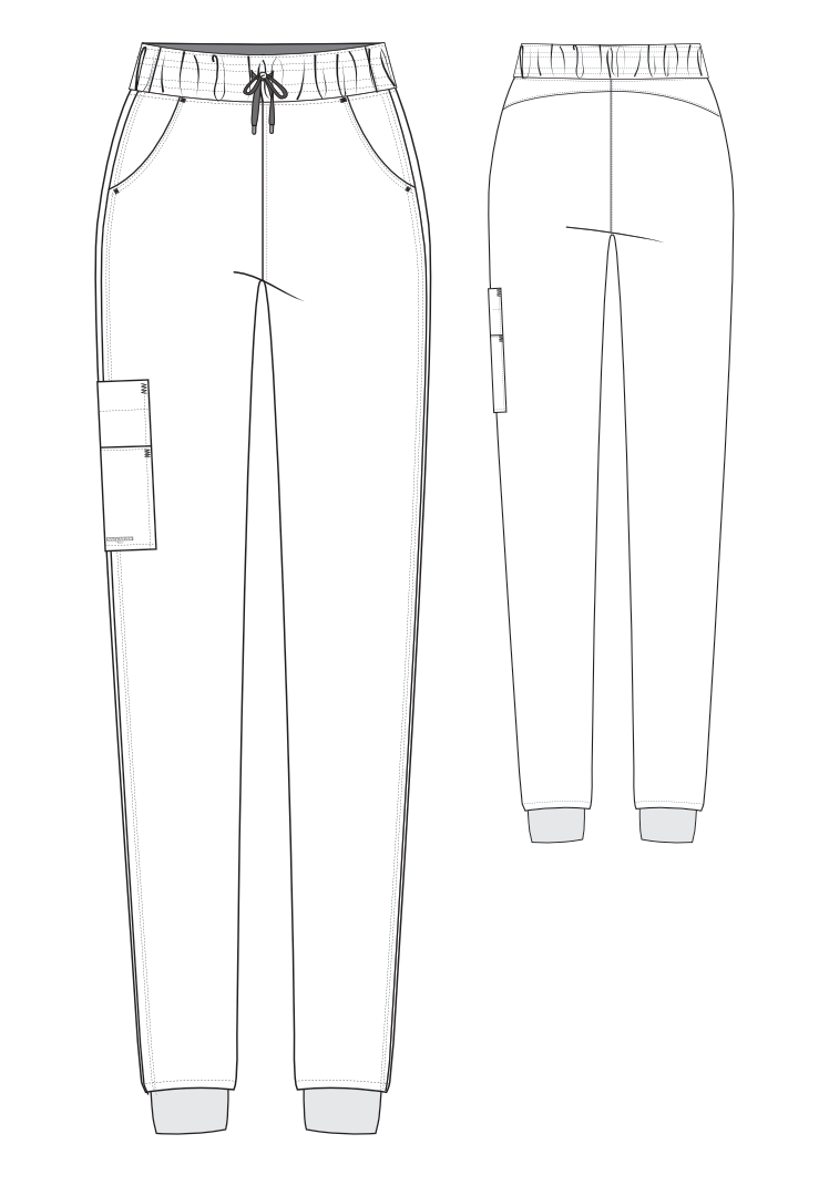 Theory 4-Pocket Mid-Rise Jogger - Black