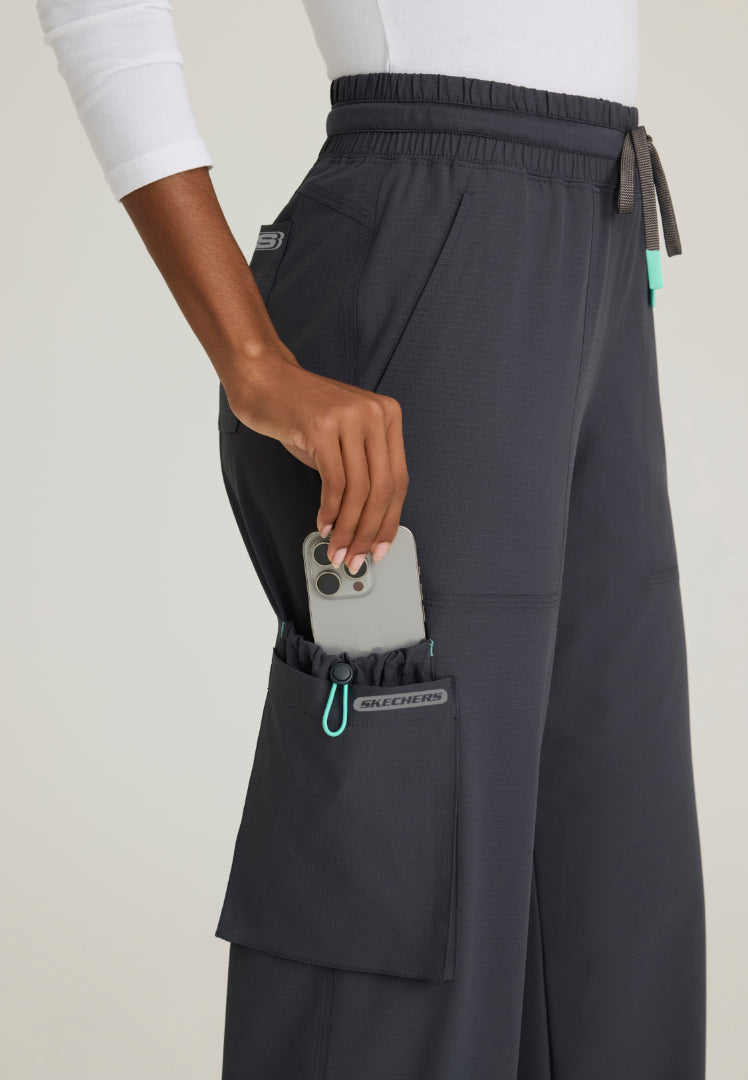 Scout 5-Pocket Wide Leg Pant - Pewter
