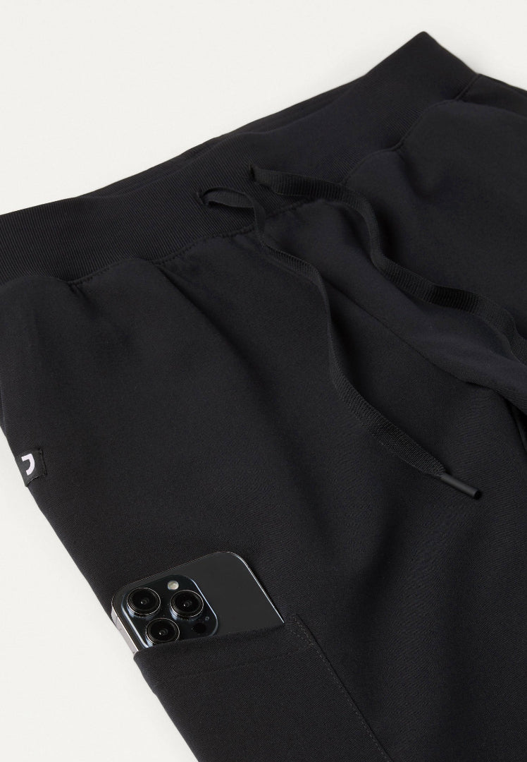 Pantalón deportivo Silex Slim Knit-Waist - Negro