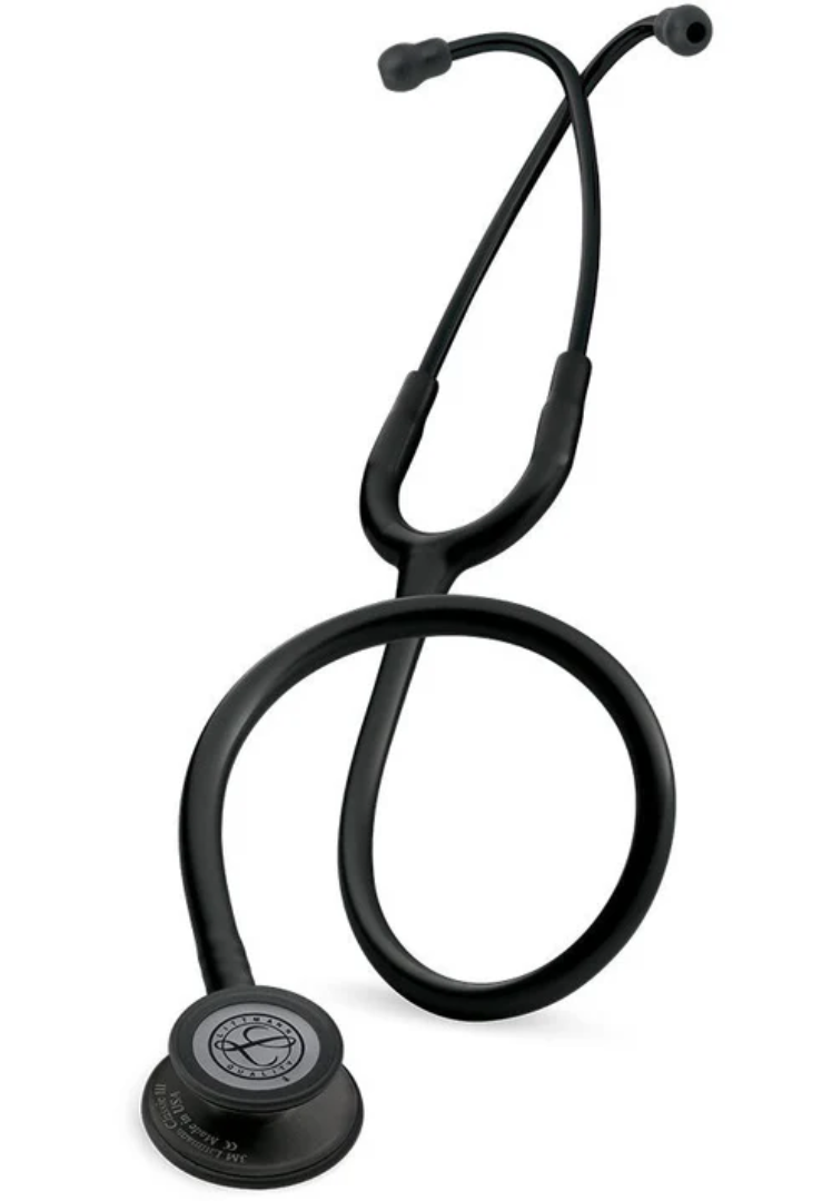 3M Littmann Classic III Stethoscope - All Black 5803 | The Uniform