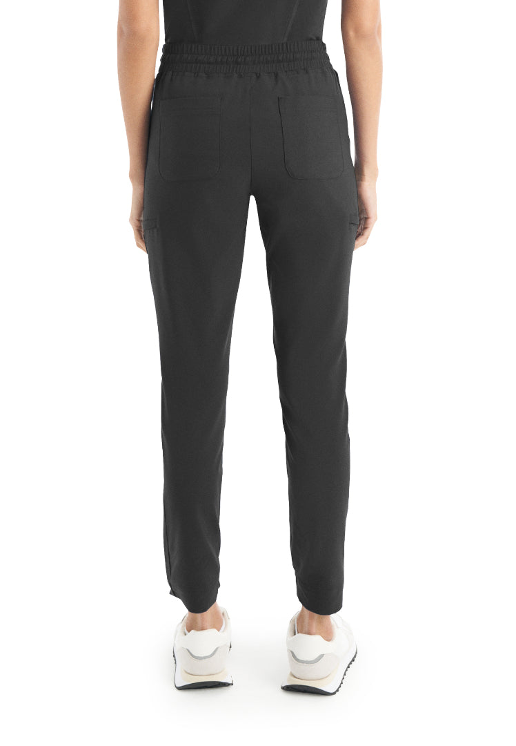 White Cross CRFT Women's Jogger Scrub Pants - Pewter - The Uniform Store