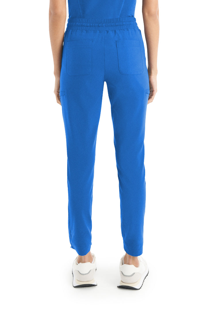White Cross CRFT Women's Jogger Scrub Pants - Royal - The Uniform Store