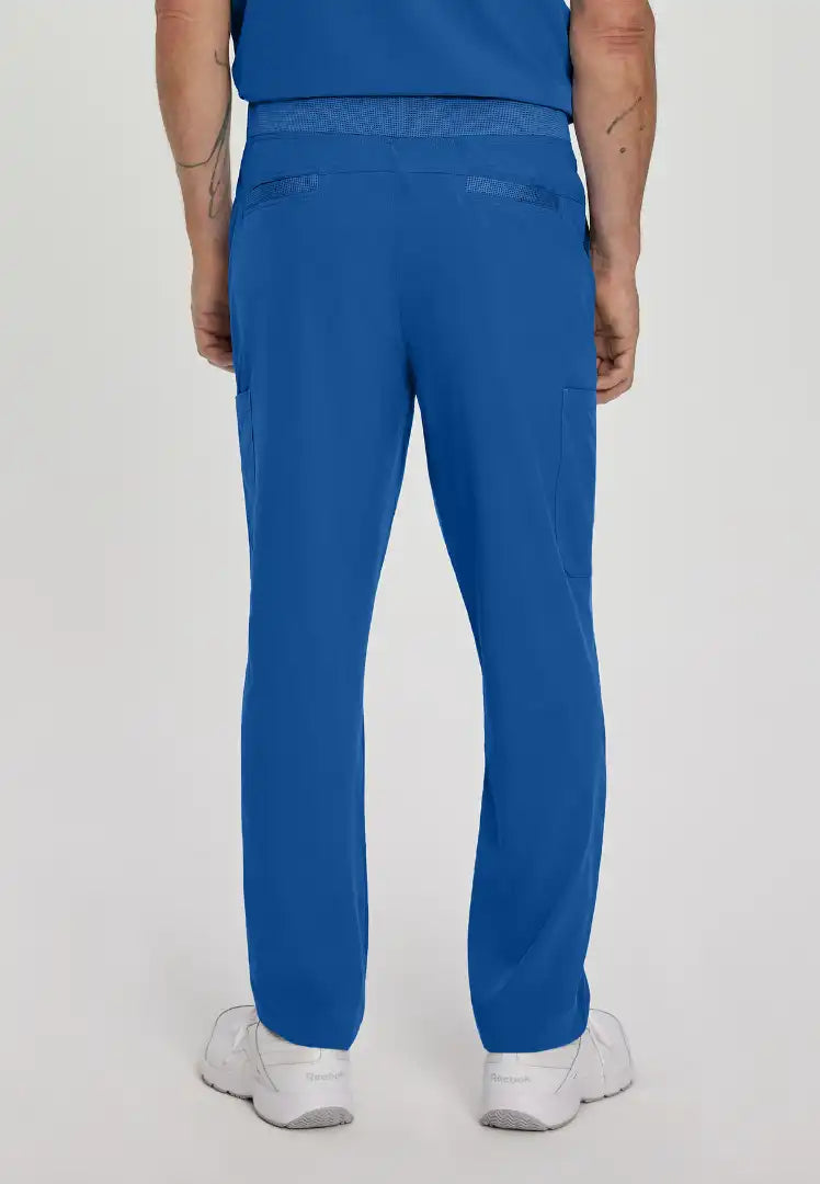 White Cross FIT Men's Cargo Scrub Pants - Royal Blue