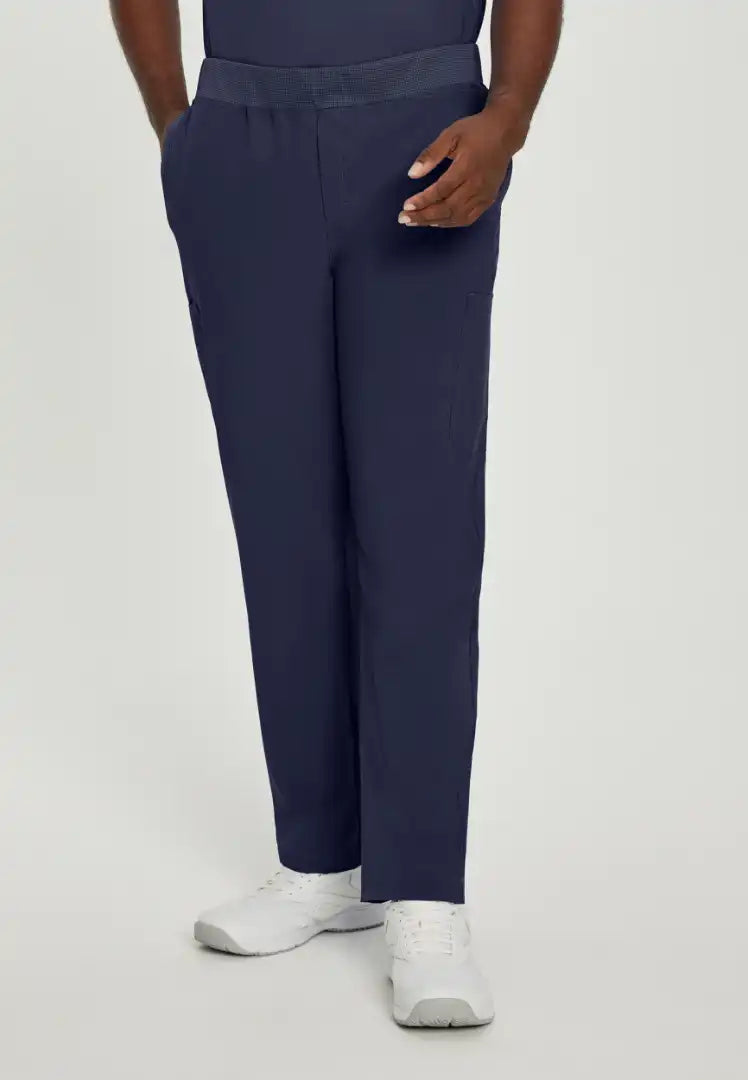 White Cross FIT Men's Cargo Scrub Pants - Navy - The Uniform Store