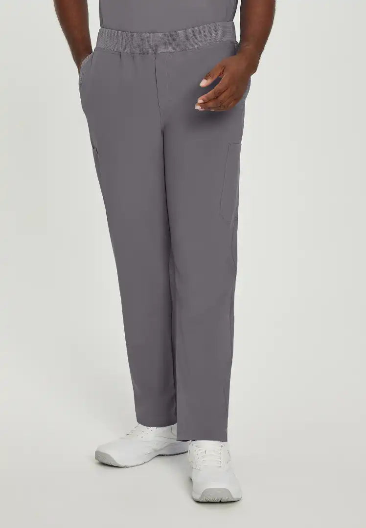 White Cross FIT Men's Cargo Scrub Pants - Pewter - The Uniform Store