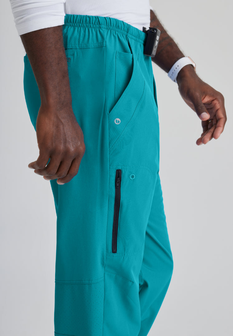 Barco One Amplify 7-Pocket Zip-Fly Scrub Pant - Teal - The Uniform Store