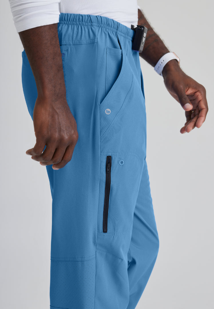 Barco One Amplify 7-Pocket Zip-Fly Scrub Pant - Ciel Blue - The Uniform Store