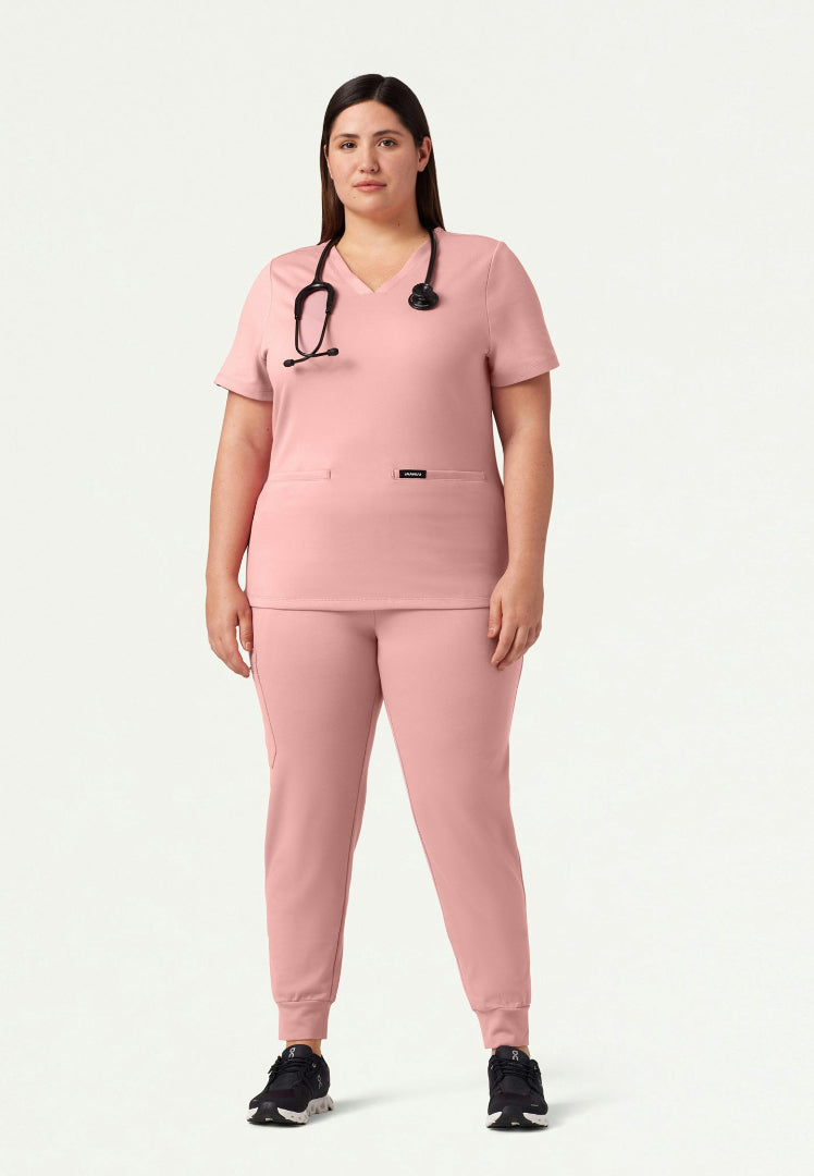 Rubi Slim UltraSOFT Scrub Jogger - Mauve