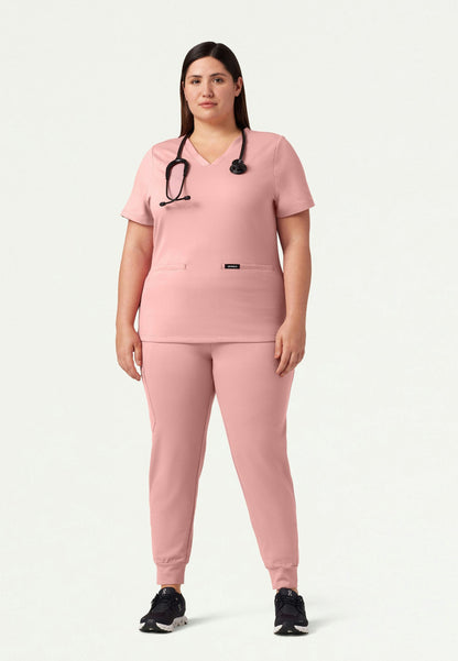 Rubi Slim UltraSOFT Scrub Jogger - Mauve