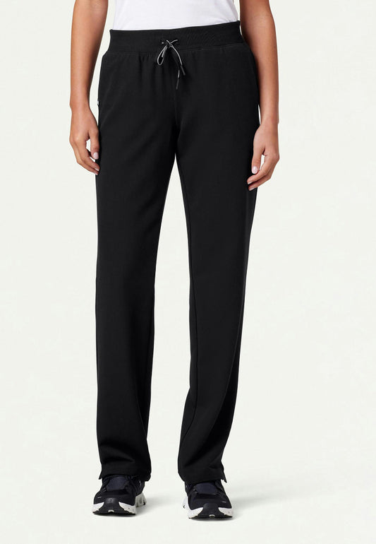 Xenos Essential Knit-Waist Scrub Pant - Black