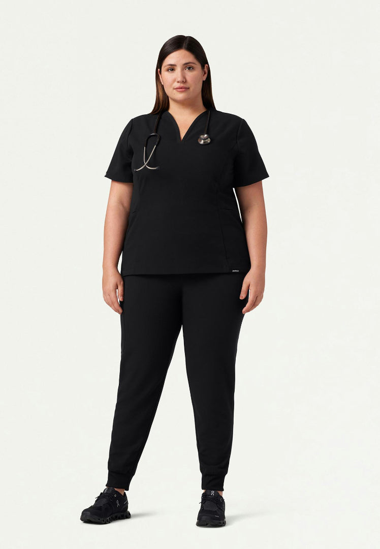 Pantalón deportivo Silex Slim Knit-Waist - Negro