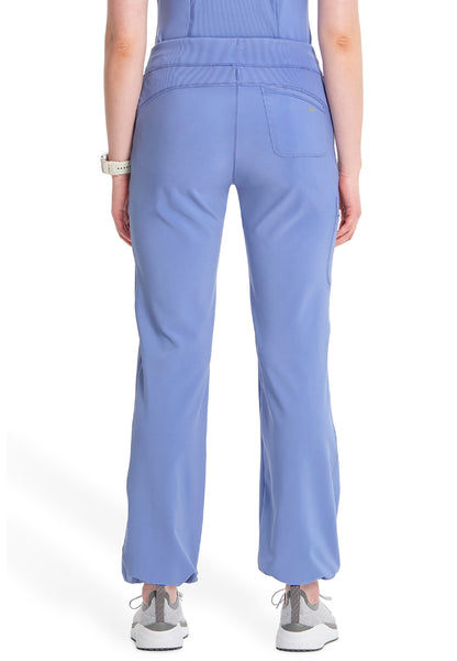 Infinity Straight Leg Drawstring Pant - Ciel Blue - The Uniform Store
