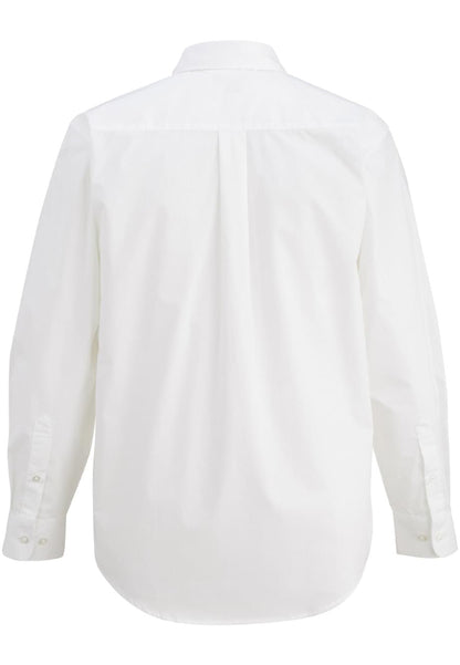 Edwards Comfort  Stretch Men's Long Sleeve Shirt - White