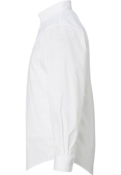 Edwards Comfort  Stretch Men's Long Sleeve Shirt - White