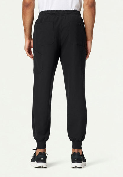 Osmo 8-Pocket Scrub Jogger - Black