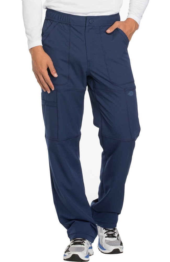 Dickies Dynamix Men's Zip-Fly Cargo Scrub Pant