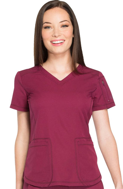 Dickies Dynamix Women's V-Neck Scrub Top