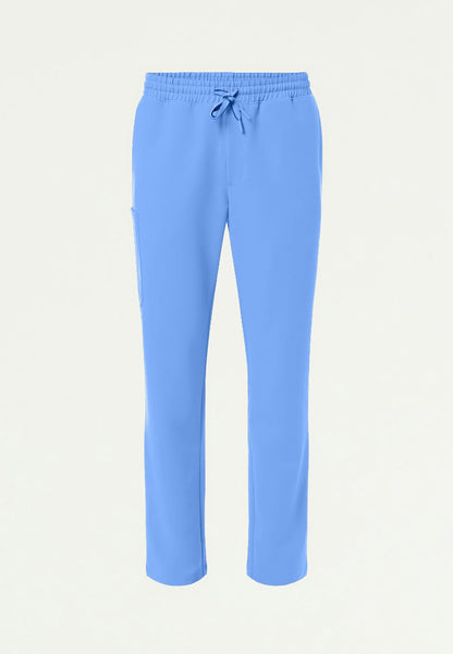 Rhodes Everyday Straight-Leg Scrub Pant - Ciel Blue
