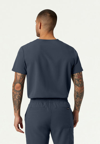 Holmes Everyday 1-Pocket Scrub Top - Carbon Gray