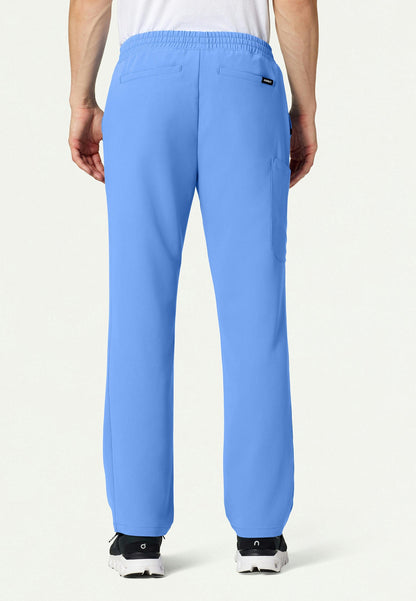 Rhodes Everyday Straight-Leg Scrub Pant - Ciel Blue