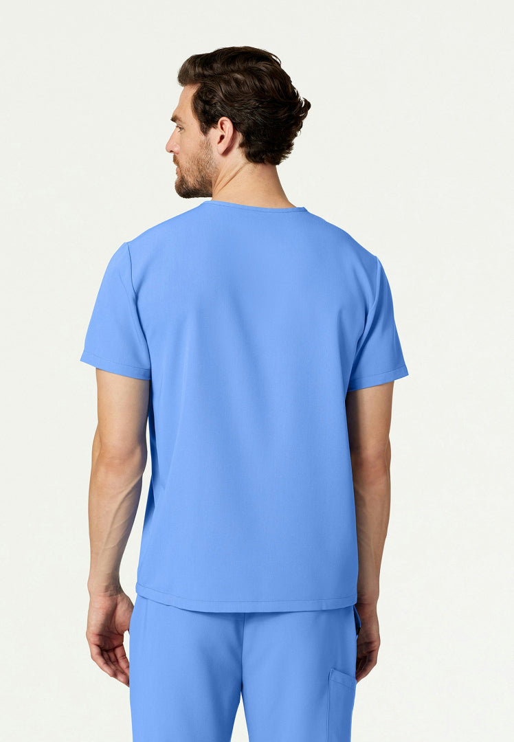 Holmes Everyday 1-Pocket Scrub Top - Ciel Blue