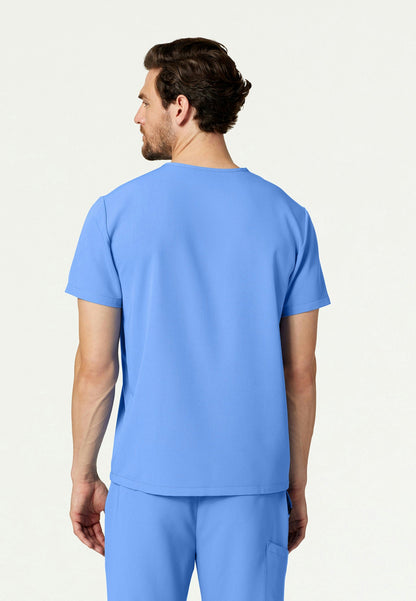 Holmes Everyday 1-Pocket Scrub Top - Ciel Blue