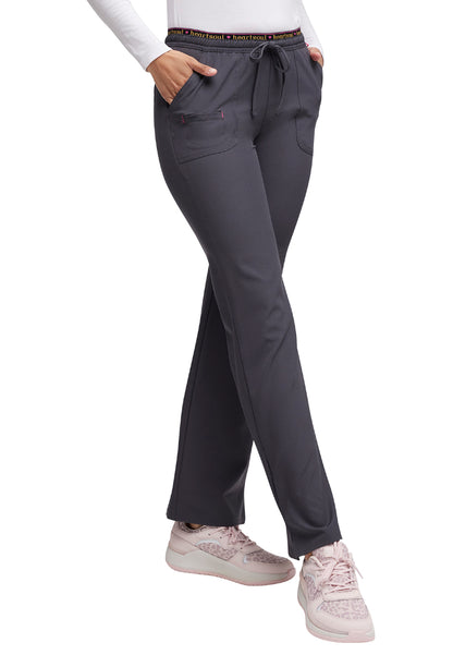 Pantalón HeartSoul de tiro bajo con cordón - Negro