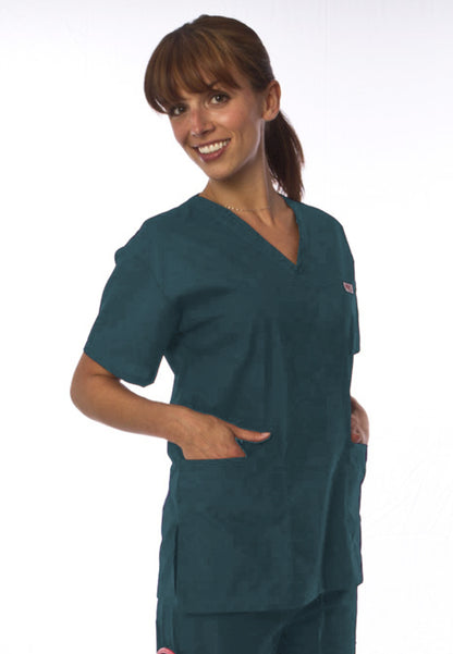 Professional Choice Uniforms - 221 Unisex V-Neck Scrub Top - Caribbean