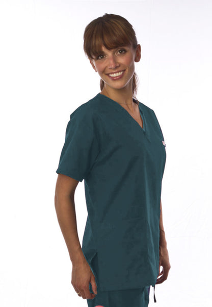 Professional Choice Uniforms - 221 Unisex V-Neck Scrub Top - Caribbean