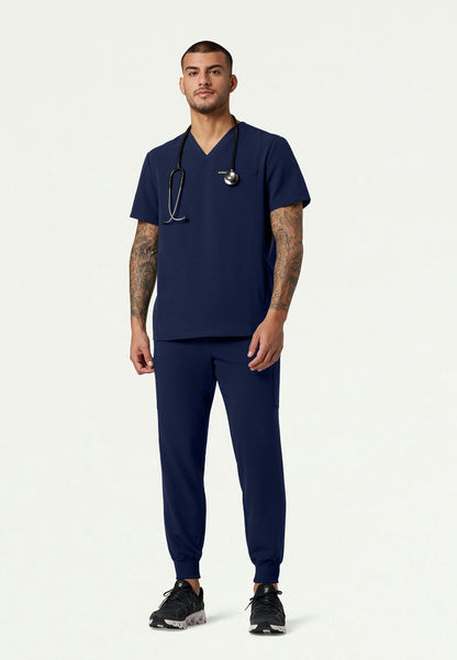 Osmo 8-Pocket Scrub Jogger - Midnight Navy