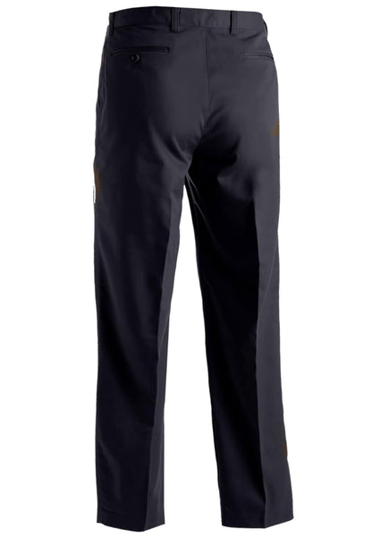 Edwards Men's Microfiber Flat Front Dress Pant - Navy