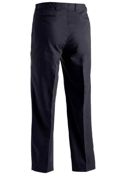 Edwards Garment Men's Microfiber Flat Front Pant - Navy