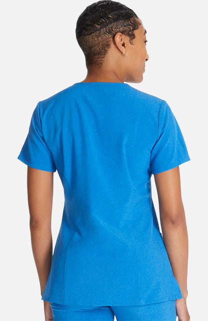 Dickies EDS Essentials Women's V-Neck Scrub Top - The Uniform Store