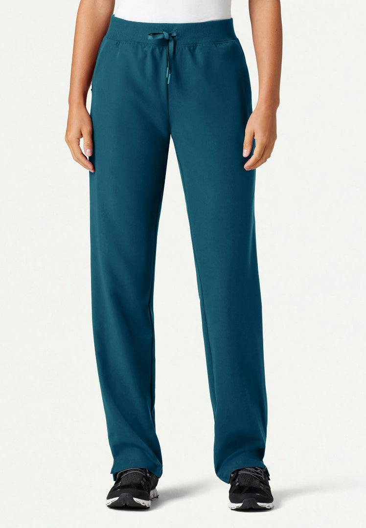 Pantalón médico Xenos Essential Knit-Waist - Azul Caribe